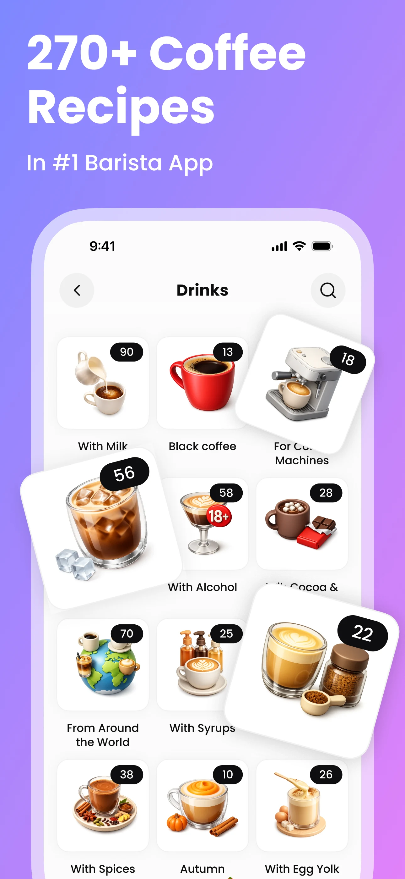 Barista - Coffee Recipes screenshot