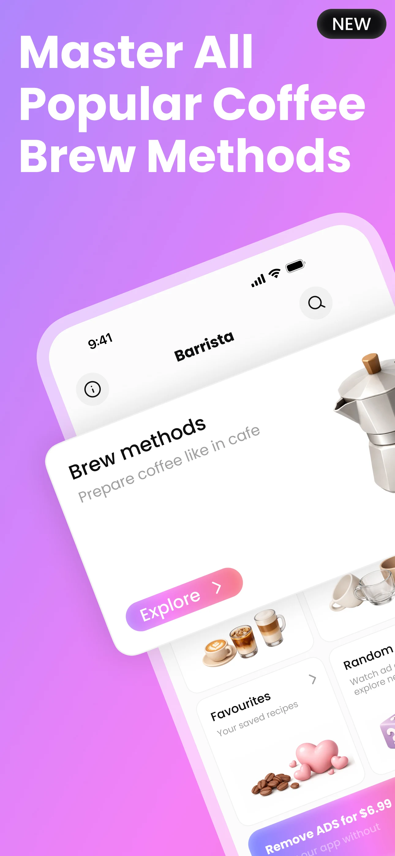 Barista - Coffee Recipes screenshot
